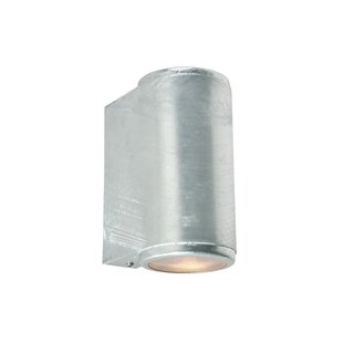 Mandal Buiten Wall Lamp Up/Down Galvanised Norlys - Metaal