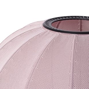 Knit-Wit 75 ronde hanglamp lichtroze Made By Hand - Eetkamer - Aluminium