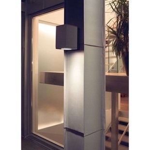 Sandvik Down Buiten Wandlamp LED Aluminium Norlys
