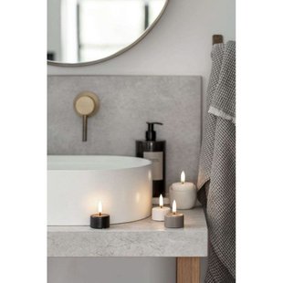 Theelichtje LED 4 x 2,1 cm Sandstone Uyuni Lighting - Woonkamer - Andere