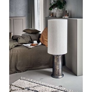 Rafi vloerlamp, bruin/wit/zwart House Doctor - Kunststof