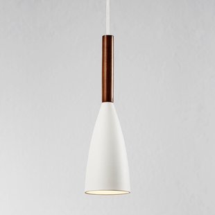 Pure Hanglamp Wit/Walnoot DFTP by Nordlux - Woonkamer - Modern - Metaal - 1 lamp