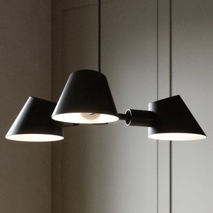 Stay 3 Hanglamp Zwart DFTP by Nordlux - Woonkamer - Modern - Metaal - Meerdere lampen