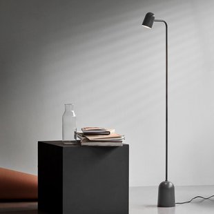 Vloerlamp Buddy floor antraciet Northern - Woonkamer - Scandinavisch - Metaal - 1 lamp