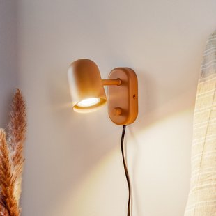 Wandlamp Buddy wall beige Northern - Woonkamer - Scandinavisch - Metaal - 1 lamp