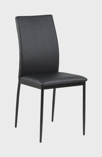 Bendt Eetkamerstoel 'Nuna' PU, kleur Zwart