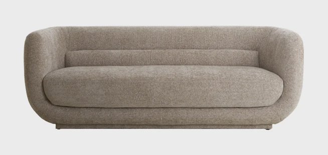 Light & Living 3-zits Bank 'Kialy' kleur Beige