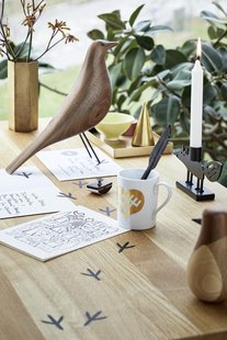 Vitra Eames House Bird - notenhout