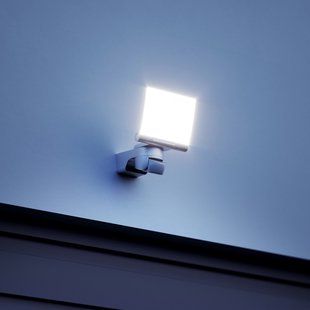 XLED Home 2 XL S sensor-buitenspot, wit, IP44 STEINEL - Modern - Kunststof - Hoekig