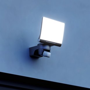 XLED Home 2 XL S sensor-buitenspot zwart IP44 STEINEL - Modern - Kunststof - Hoekig