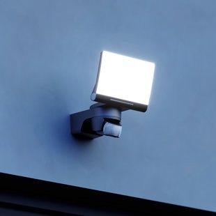 XLED Home 2 SC slimme sensor-buitenspot, zwart STEINEL - Modern - Kunststof - Hoekig