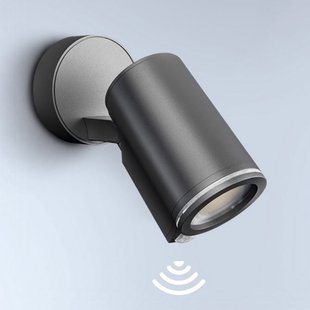 One S sensor-buitenspot, antraciet, IP44 Spot One S STEINEL - Modern - Metaal - 1 lamp