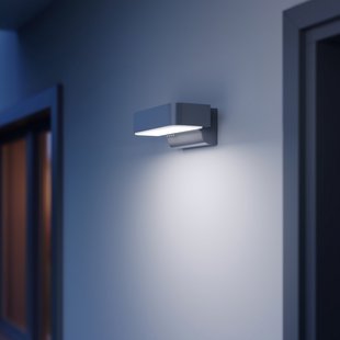 L 800 SC Smart Sensor-buitenwandlamp antraciet STEINEL - Metaal - 1 lamp