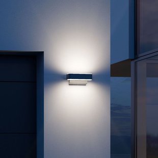 L 810 SC Smart Sensor-wandlamp antraciet STEINEL - Metaal - Meerdere lampen