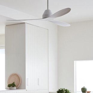 Whitehaven plafondventilator, wit, DC, Ø 142 cm Beacon Lighting - Woonkamer - Modern - Kunststof
