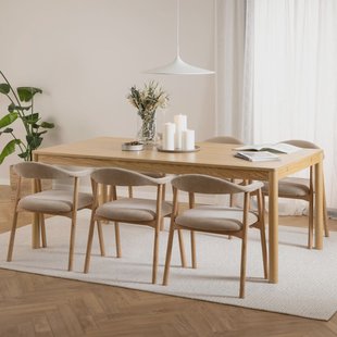 Bendt Uitschuifbare Eettafel 'Jerad' Eiken, 200/250/300 x 100cm