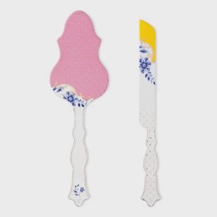 Pip Studio Royal Multi taartschep & mes