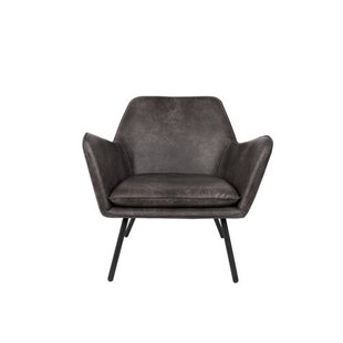 Housecraft Living fauteuil Bon Fauteuil Donkergrijs