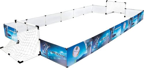 Dunlop Voetbalveld set met omheining en doelen