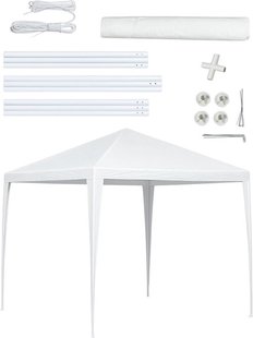 Kinzo Partytent 3x3 Meter - Wit
