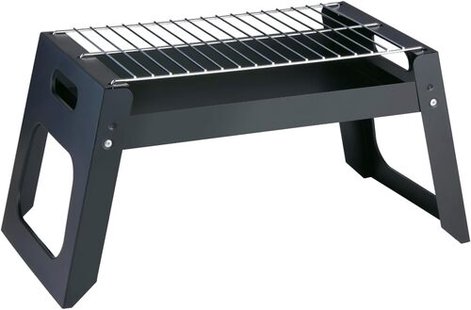 Alpina Draagbare Houtskool BBQ met afneembaar grillrooster
