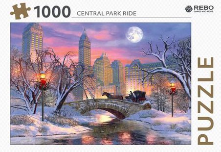 Rebo legpuzzel 1000 stukjes - Central Park ride