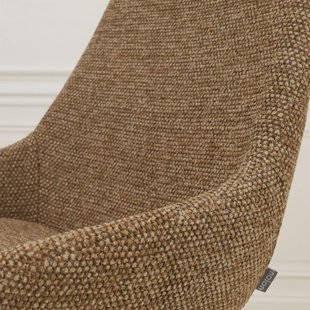 Nino-Isa barkruk bruin blend - beige onderstel - 65 cm