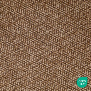 Nino-Mae barkruk bruin blend - wit onderstel - 65 cm