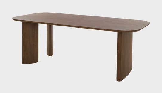 Light & Living Deens Ovale Eettafel 'Aymara' Hout, 240 x 100cm