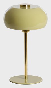Light & Living Tafellamp 'Surin' 40cm, kleur Lichtgroen/Goud