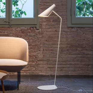 I.Cono 0712 Design vloerlamp, wit Vibia - Woonkamer - Scandinavisch - Kunststof - 1 lamp