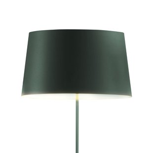 Warm 4906 design vloerlamp, groen Vibia - Woonkamer - Modern - Metaal - Met lampenkap