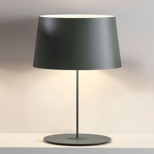 Warm 4901 tafellamp, groen, Ø 42 cm Vibia - Woonkamer - Modern - Metaal - Met lampenkap
