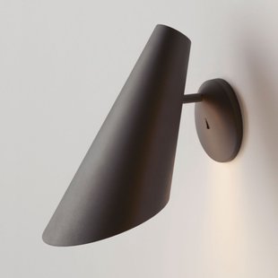 I.Cono 0720 wandlamp, grijs, hoogte 28 cm Vibia - Slaapkamer - Modern - Kunststof - 1 lamp