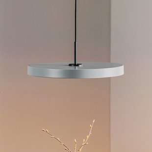 Asteria Hanglamp Ultimate Grey Asteria medium Ultimate Grey UMAGE - Woonkamer - Designer - Metaal - 1 lamp