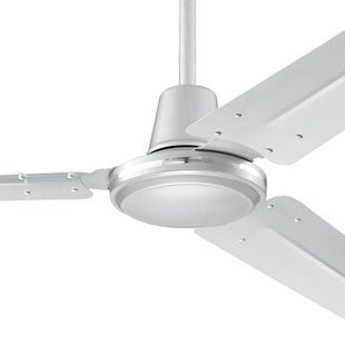 Plafondventilator Industrial zilver, stil, 142 cm, Westinghouse - Woonkamer - Modern - Metaal