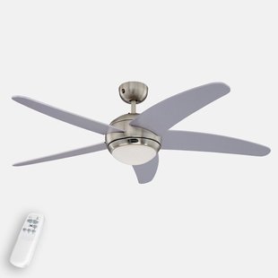 Bendan-ventilator met verlichting, zilver Westinghouse - Woonkamer - Modern - Hout