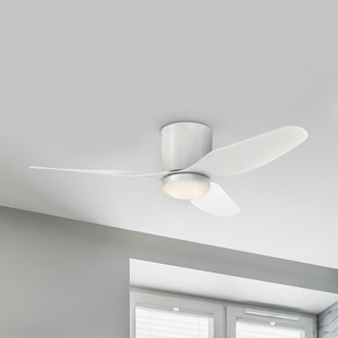 LED plafondventilator Carla, stil, 117 cm, wit Westinghouse - Woonkamer - Modern - Kunststof