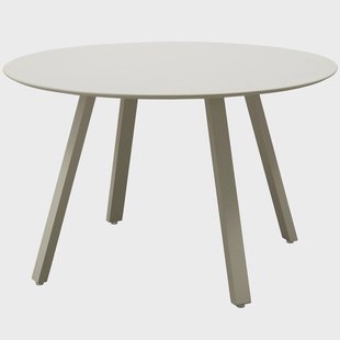 WOOOD Ronde Tuintafel 'Auke' 120cm, kleur Mist