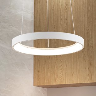 Vivy LED hanglamp, wit, Ø 38 cm, metaal Arcchio - Keuken - Modern - 1 lamp