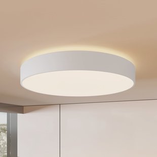 Vanida LED plafondlamp, wit, metaal, up/down Arcchio - Keuken - Modern - Aluminium - Rond