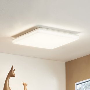 Artin LED plafondlamp, IP65 CCT-sensor hoekig PRIOS - Badkamer - Modern - Kunststof