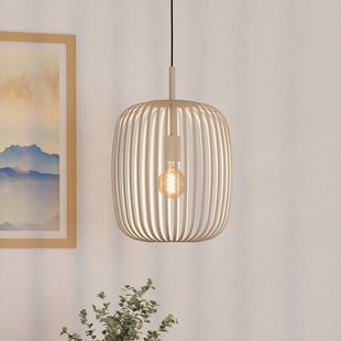 EGLO Hanglamp Romazzina, beige, Ø 33 cm, metaal, E27