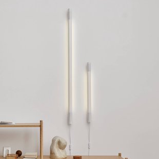GEJST Wandlamp Radent, wit, hoogte 135 cm, G13 LED