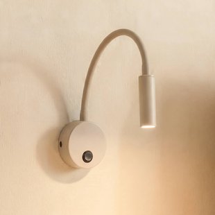TK Lighting Wandlamp Lagos, zand/zwart, G9, hoogte 45 cm, metaal
