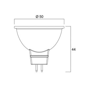 Sylvania LED lamp SUPERIA RETRO GU5.3 MR16 6 W 830 621 lm 36°