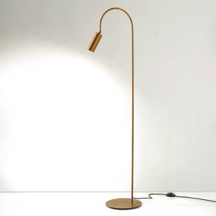 Cremasco Vloerlamp 7539, gebruneerd messing, messing, GU10