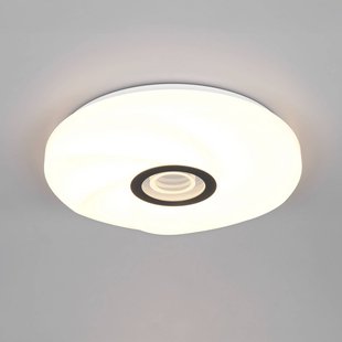 Reality Leuchten LED plafondlamp Sano, wit, Ø 39 cm, CCT, afstandsbediening