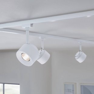 Paulmann URail LED-spot Pane, signaalwit, 4000K, dimbaar