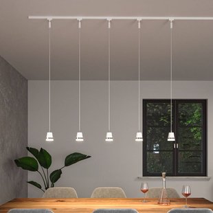 Paulmann URail hanglamp Cone, signaalwit, GU10